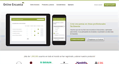 Desktop Screenshot of onlineencuesta.com