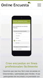 Mobile Screenshot of onlineencuesta.com
